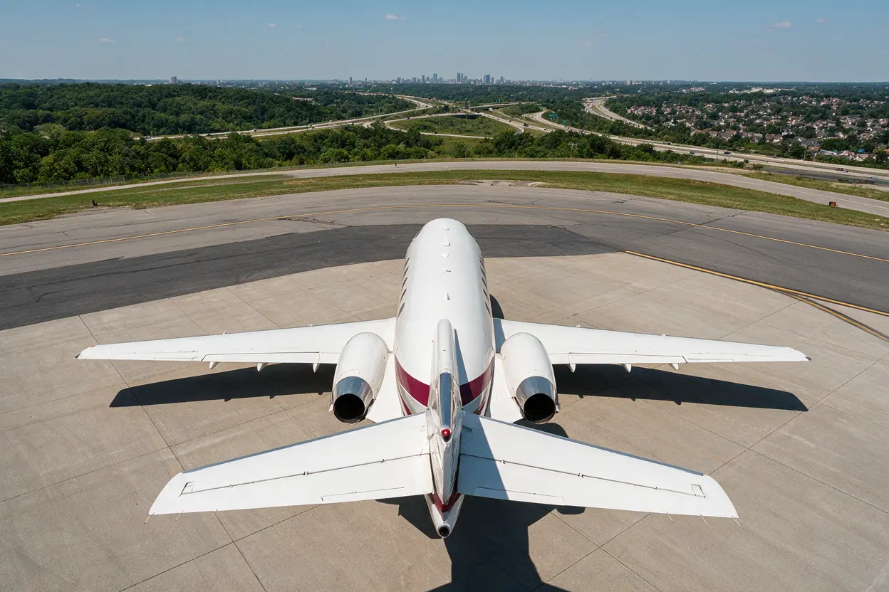 Private jet in Atlanta